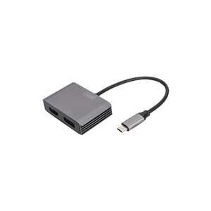 DIGITUS USB-C - DP + HDMI Adapter 20cm 74079248 - Digitus