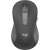 Logitech Signature M650 Mysz bezprzewodowa, Grafitowy, widok z przodu