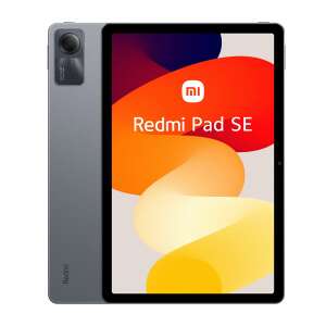 Tablet Xiaomi Redmi Pad SE 11 palcov, sivá, predný a zadný pohľad - Tablety