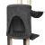 Tower-type multi-level cat playground set with toys and ladders, 138cm, grey 80034650