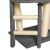 Tower-type multi-level cat playground set with toys and ladders, 138cm, grey 80034650