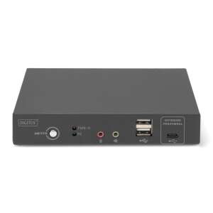 DIGITUS DS-12901 - KVM / audio / USB switch - 4k30hz, usb-c/usb/hdmi in, hdmi out, network - 2 ports (DS-12901) (DS-12901) 78572289 - Digitus Switch-uri KVM