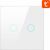 White Avatto ZTS02-EU-W2 Smart Light Switch with TUYA logo