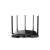 Tenda TX27 Pro AX5700 Tri-Band Wi-Fi 6E Router, czarny, widok z przodu