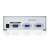 ATEN VS92A VGA Splitter с 2 порта заден изглед, показващ VGA портове и захранващ конектор