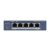 Nahaufnahme der Hikvision DS-3E0505HP-E 5-Port Gigabit PoE Switch-Ports