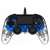 Nacon WiPiros Illuminated Compact USB Gamepad Transparent Blau PS4 Controller, Vorderansicht