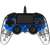 Nacon WiPiros Illuminated Compact USB Gamepad Transparent Blau PS4 Controller, Vorderansicht