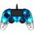 Nacon WiPiros Illuminated Compact USB Gamepad Transparent Blau PS4 Controller, Vorderansicht, beleuchtet