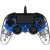 Nacon WiPiros Illuminated Compact USB Gamepad Transparent Blau PS4 Controller, Vorderansicht