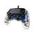Nacon WiPiros Illuminated Compact USB Gamepad Transparent Blau PS4 Controller, schräge Ansicht