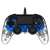 Nacon WiPiros Illuminated Compact USB Gamepad Transparent Blau PS4 Controller, Vorderansicht