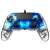 Nacon WiPiros Illuminated Compact USB Gamepad Transparent Blau PS4 Controller, Vorderansicht