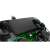Prim-plan cu butoanele Nacon Illuminated Compact USB Gamepad - Controller PS4 Transparent Verde