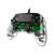 Angled View of Nacon Illuminated Compact USB Gamepad - Transparent Green PS4 Controller