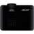 Acer X1228H projektor, felső nézet, fekete