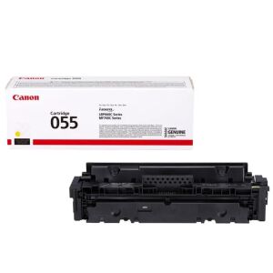 Canon 055 Yellow Original Laser Toner Cartridge - Printer & scanner