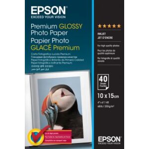 Epson Premium Lesklý Fotopapier 10x15 cm, 40 listov - Fotopapiere
