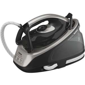 Stație de călcat cu aburi Tefal Express Easy SV6140E0, negru și argintiu, cu rezervor de apă mare - Stații de aburi