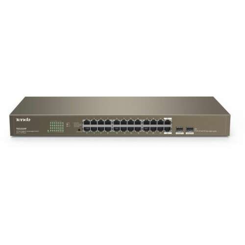 Tenda TEG1024F 24-Port Gigabit UnRedundant Switch w/ 2 SFP Slots TEG1024F