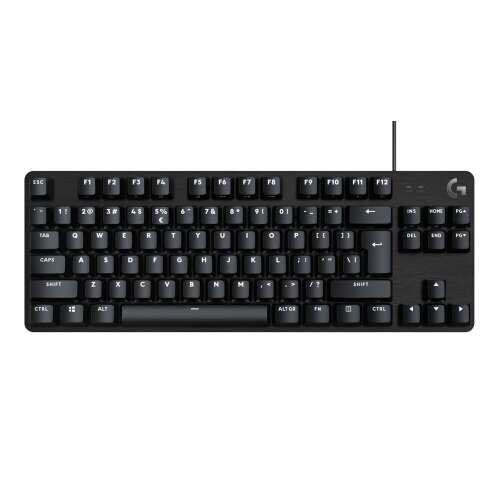 Logitech G413 TKL SE mechanical gaming keyboard, black, US layout