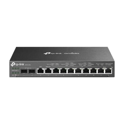 TP-Link ER7212PC Vezetékes VPN Router 1xWAN(1000Mbps) + 1xWAN/LAN(1000Mbps) + 8xLAN(1000Mbps) + 2xSFP WAN/LAN(1000Mbps), ER7212PC