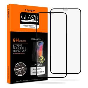 Spigen Glas.tR Slim Full Cover 9H protector de ecran din sticlă călită pentru iPhone 11 Pro/XS/X, pachet de 2 - Spigen Folii protecție