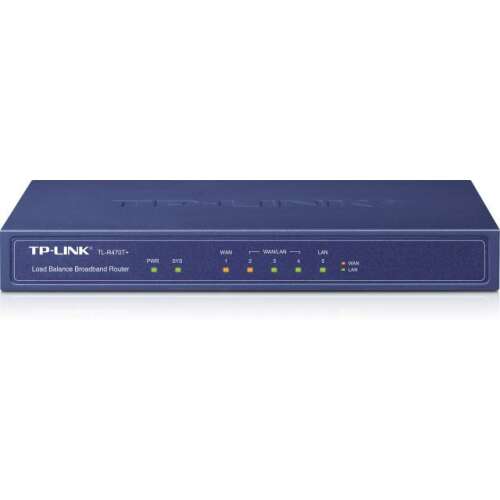 TP-Link TL-R470T+ router cu fir Fast Ethernet Negru (TL-R470T+) 74108960