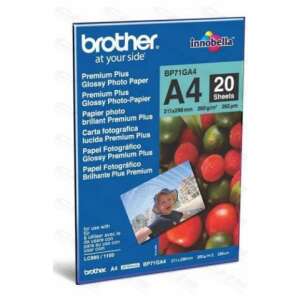 Brother Innobella Premium Plus A4 Glossy Photo Paper, 20 sheets, 260g/m², 265µm, for use with LC980/1100 - Photo Paper