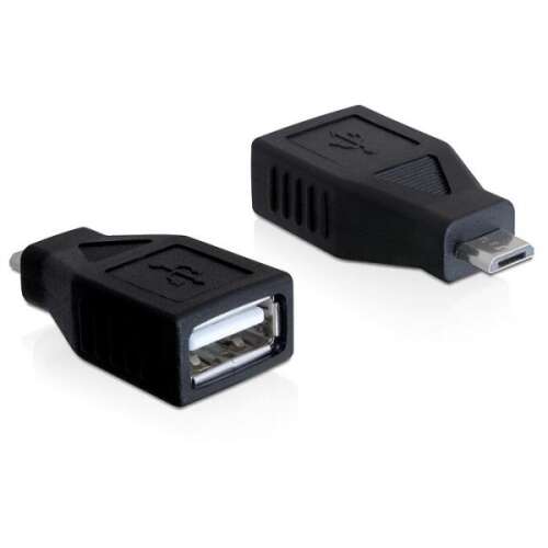DeLock USB micro-B - USB 2.0 adapter, USB A - Micro-B átalakító - USB átalakító
