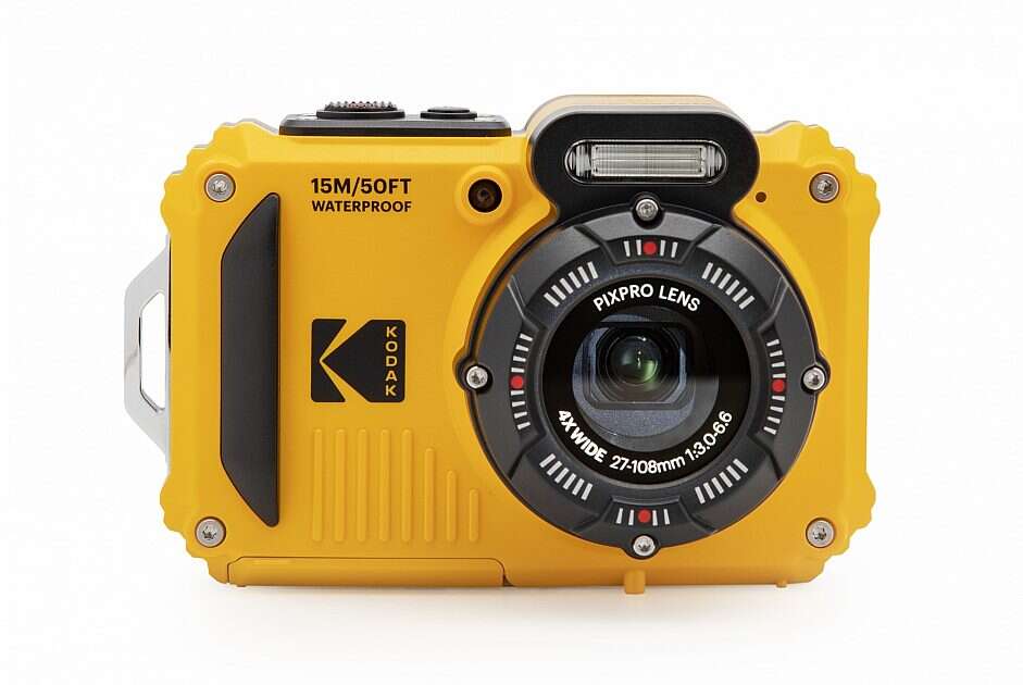 Kodak pixpro wpz2 víz- és ütésálló fényképezőgép - sárga