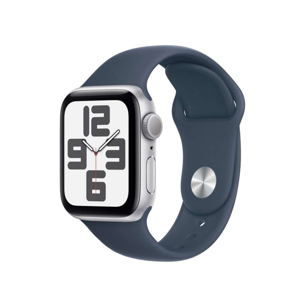 Apple watch se (2022) gps (40mm) okosóra - ezüst aluminiumtok söt...