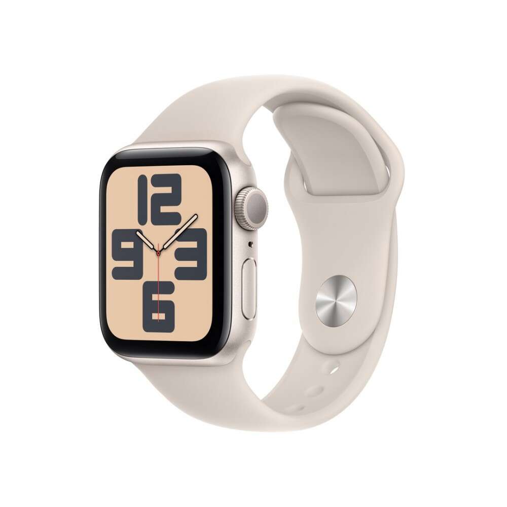 Apple watch se (2022) gps (40mm) okosóra - csillagfény aluminiumt...
