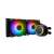 Racitor lichid CPU MSI MAG CoreLiquid E240 ARGB, negru, cu două ventilatoare RGB