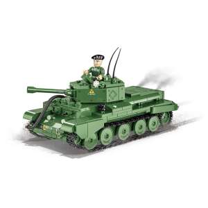 Cobi Cromwell Mk.IV Panzer Bausatz, 544 Teile, Maßstab 1:35, zusammengebautes Modell mit General Stanisław Maczek Minifigur - Cobi