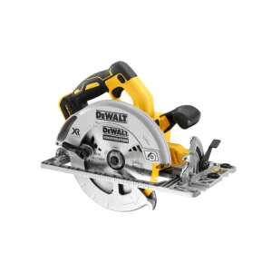 DeWalt DCS572NT 184 mm-es akkumulátoros körfűrész, ferde nézet - Dewalt