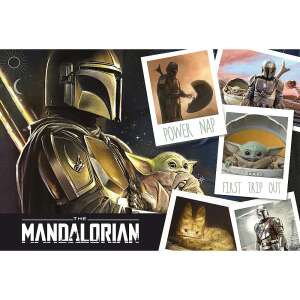 Trefl Junior Star Wars Mandalorian 160 dielikov Super Shape XL puzzle obrázok - Trefl Puzzle