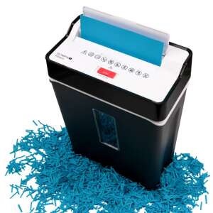 Drvič papiera Olympia PS 54, čierny, drví papier na pásy 4x32 mm, kapacita až 8 listov papiera 80 g/m2 - Skartovačky