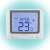 Salus RT520RF wireless room thermostat, programmable, digital display, for heating systems
