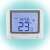 Salus RT520RF wireless room thermostat, programmable, digital display, for heating systems