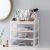 Soulima 3-drawer cosmetic organizer on vanity table