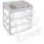 Soulima 3-drawer cosmetic organizer