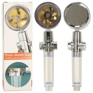 Handheld Shower Head with Turbine Fan Gold 74175353 - Shower head