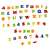 Magnetic letters, numbers, and symbols for kids