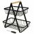 Two-storey fruit basket, metal+wood 74175675