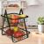 Two-storey fruit basket, metal+wood 74175675