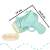 Soap bubble gun soap bubbles with wings blue 124833102