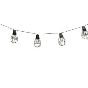 Solar garden lights light bulb string lights loft 10LED