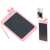 Pink LCD writing tablet with bunny ears, 8.5 inches, for drawing and writing, comes with a stylus