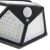 Ikonka 100 LED solar light, motion sensor detail